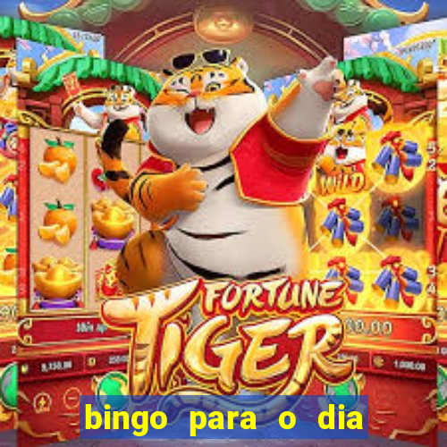 bingo para o dia da mulher