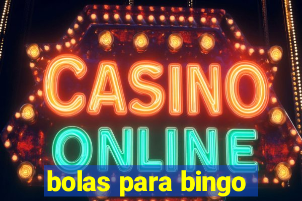 bolas para bingo