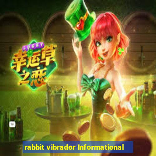 rabbit vibrador Informational