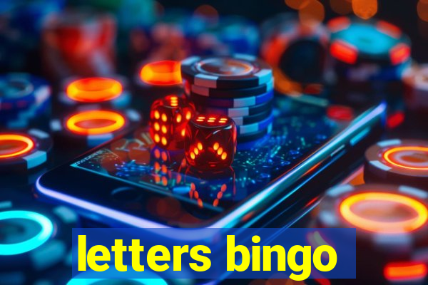 letters bingo