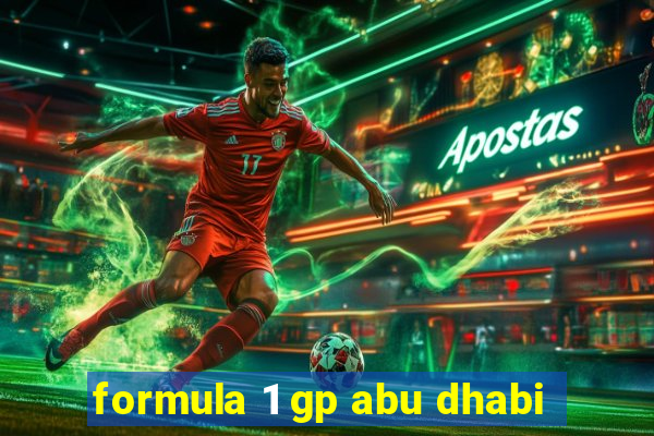 formula 1 gp abu dhabi