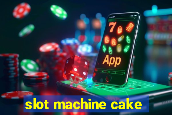 slot machine cake